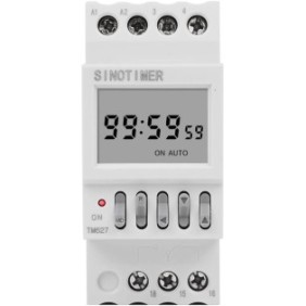 Temporizator 220V, monofazic sau trifazic, programabil 1 secundă până la 99 de ore Releu de timp pentru ciclu automat infinit